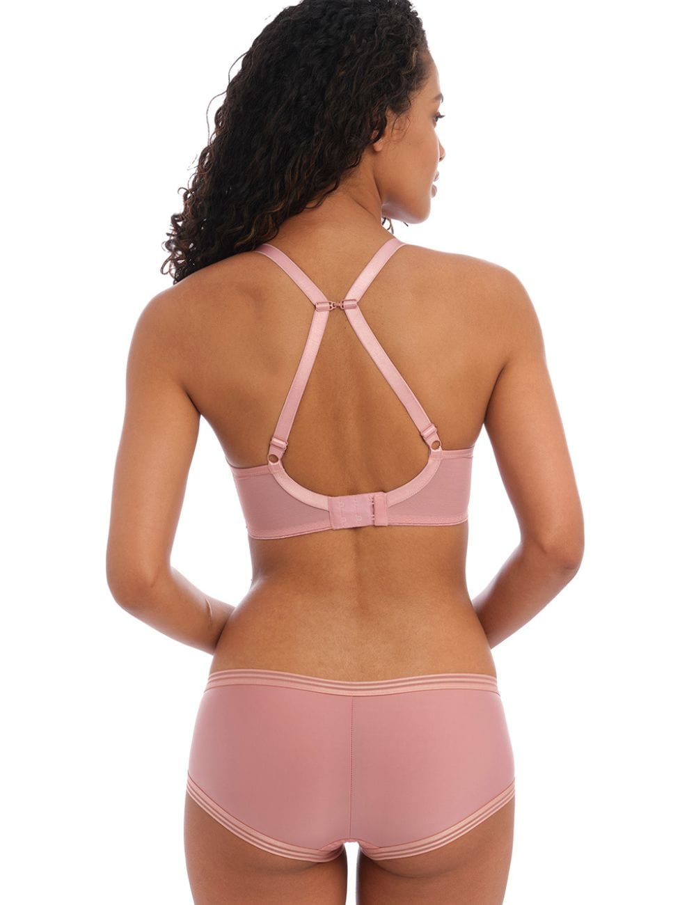 Freya T-Shirt Bra - Moulded Freya Tailored UW Moulded Plunge T-Shirt Bra Ash Rose