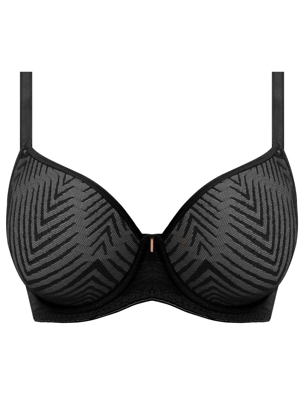 Freya T-Shirt Bra - Moulded Freya Tailored UW Moulded Plunge T-Shirt Bra Black