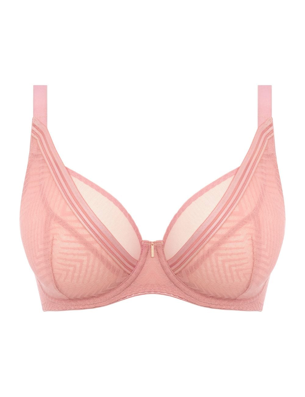 Freya T-Shirt Bra - Non-moulded Freya Tailored UW High Apex Plunge Bra Ash Rose