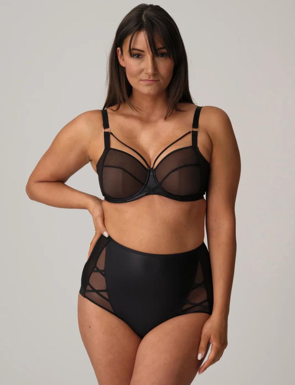 Primadonna Twist Zipolite Full Cup Bra Black