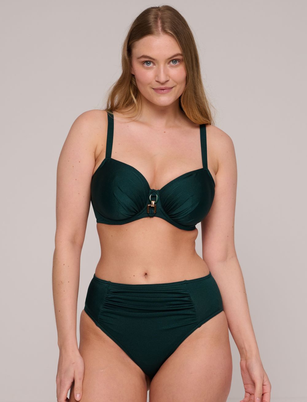 Primadonna Mangalore Full Cup Bikini Top Jewel Green