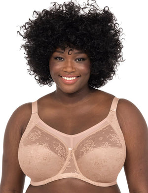 Goddess Lingerie - Non-Moulded Goddess Verity UW Full Cup Bra Fawn