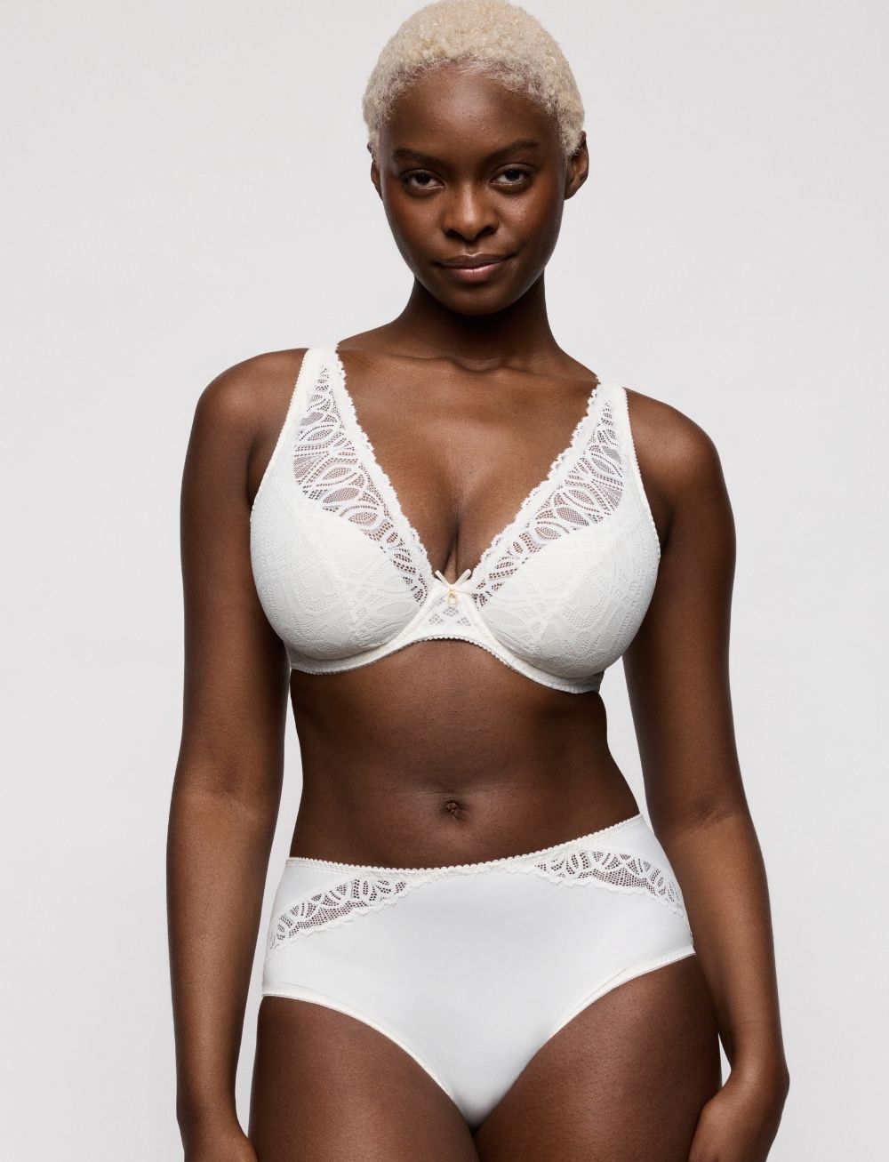 Primadonna Salerno Half Padded Plunge Bra Natural