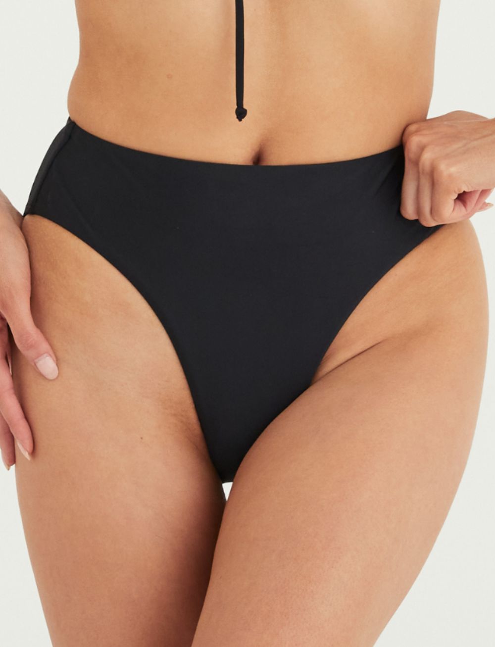 Marvell Lane Harper Mid Rise Brief Black