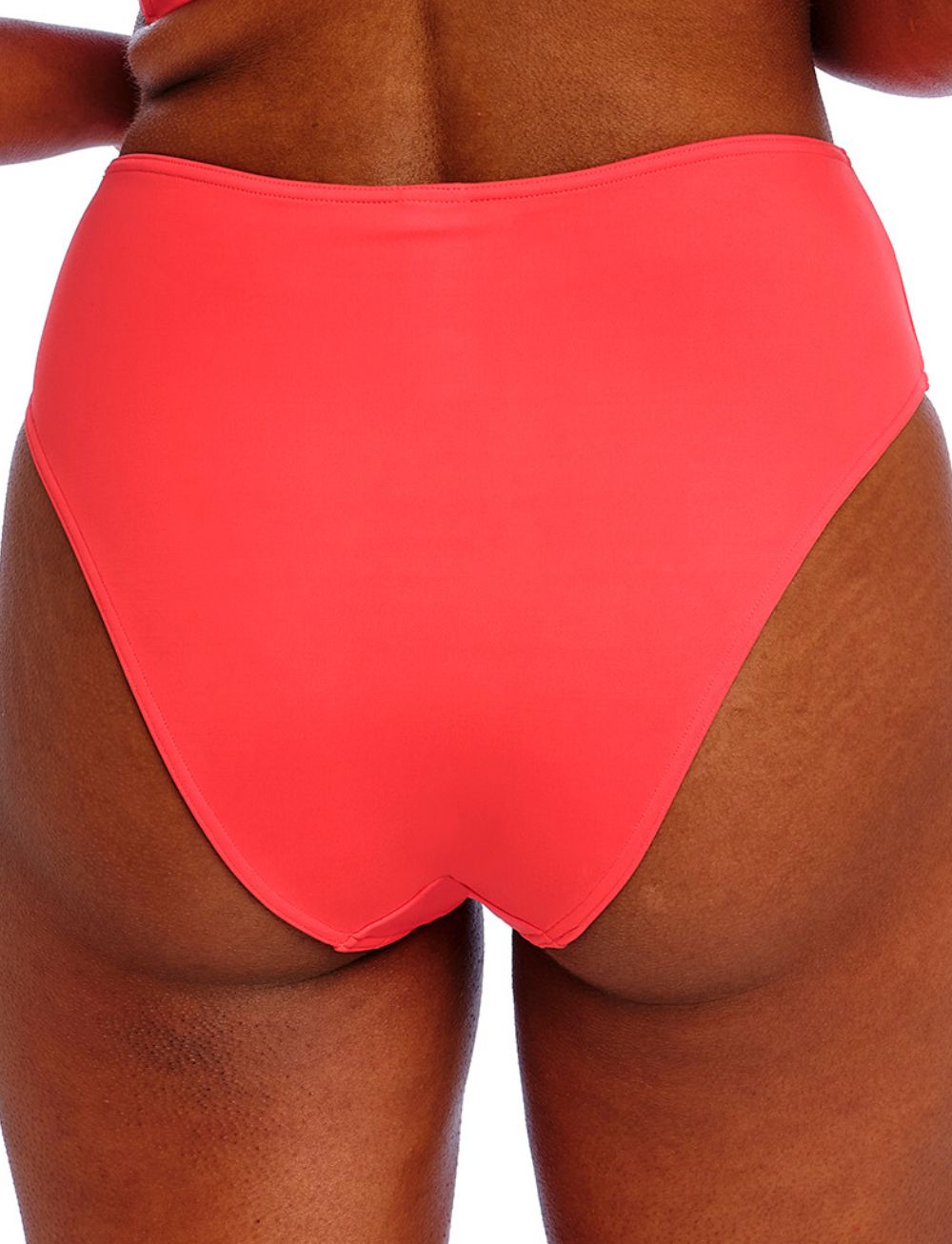 Freya Jewel Cove High Waist High Leg Brief Plain Sunset