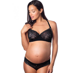 Hotmilk Maternity - Bra - Underwired Hotmilk Temptation Full Cup Nursing Bra Jet Black