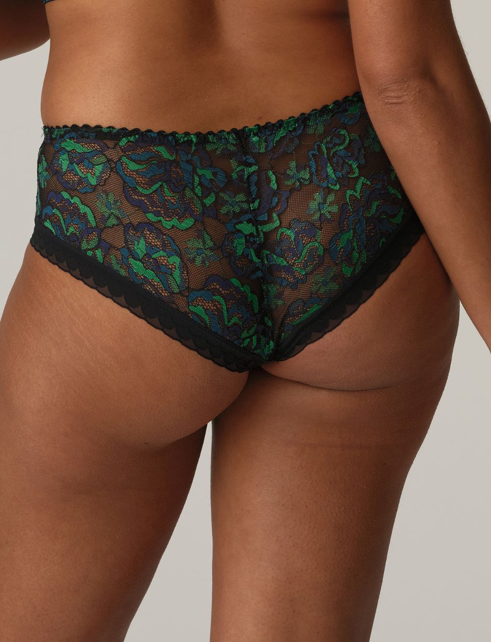 Primadonna San Angel Luxury Thong Peacock Feather