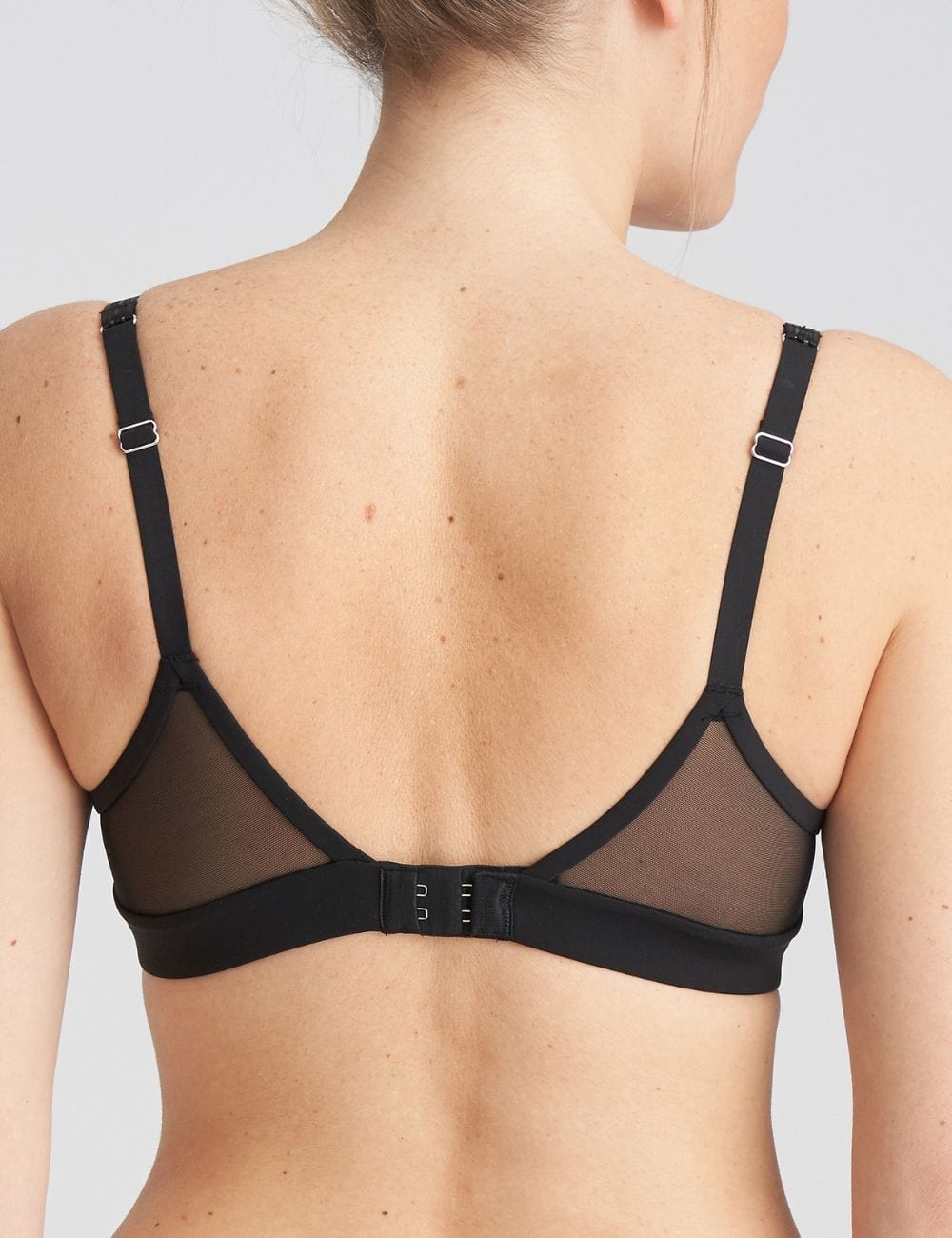 Marie Jo L'Aventure T-Shirt Bra - Moulded Marie Jo L'Aventure Louie Padded Balcony Bra Black