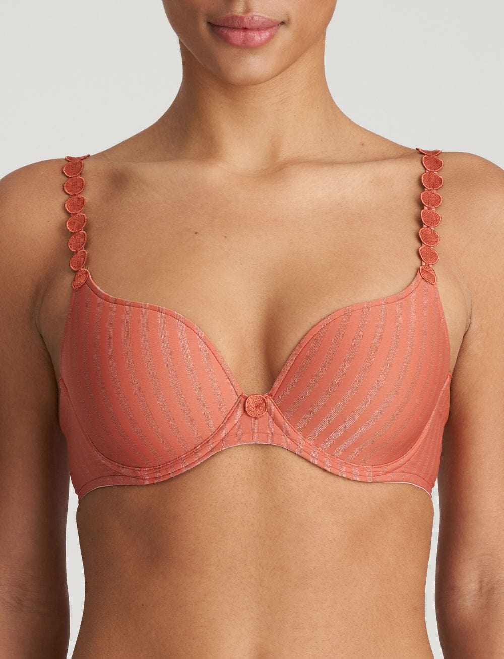 Marie Jo Lingerie - Moulded - Seamless Marie Jo L'Aventure Tom Padded Heart Shape Bra Salted Caramel