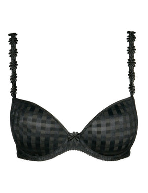Marie Jo T-Shirt Bra - Moulded Marie Jo Avero Padded Round Shape Bra Black