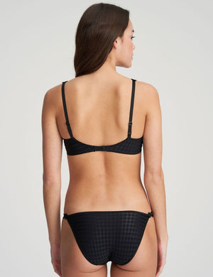 Marie Jo T-Shirt Bra - Moulded Marie Jo Avero Padded Round Shape Bra Black