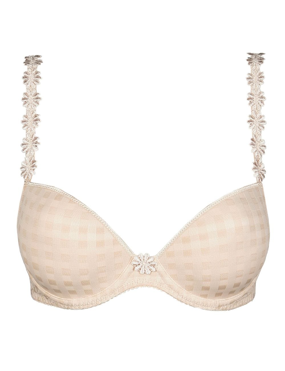 Marie Jo T-Shirt Bra - Moulded Marie Jo Avero Padded Round Shape Bra Cafe Latte