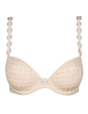 Marie Jo T-Shirt Bra - Moulded Marie Jo Avero Padded Round Shape Bra Cafe Latte
