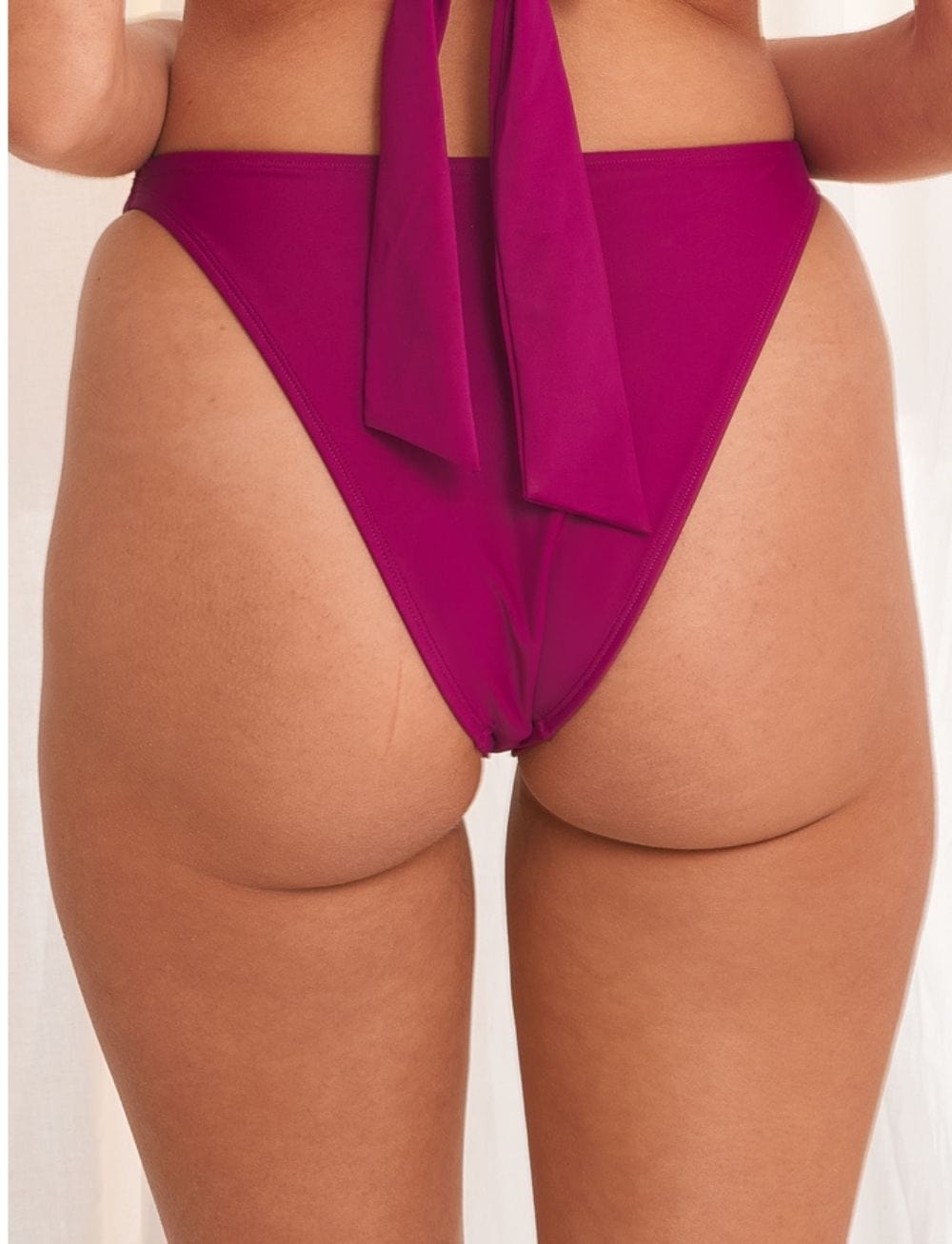 Marvell Lane Swimwear - Brief Marvell Lane Serena Brazilian Bikini Brief Fuchsia