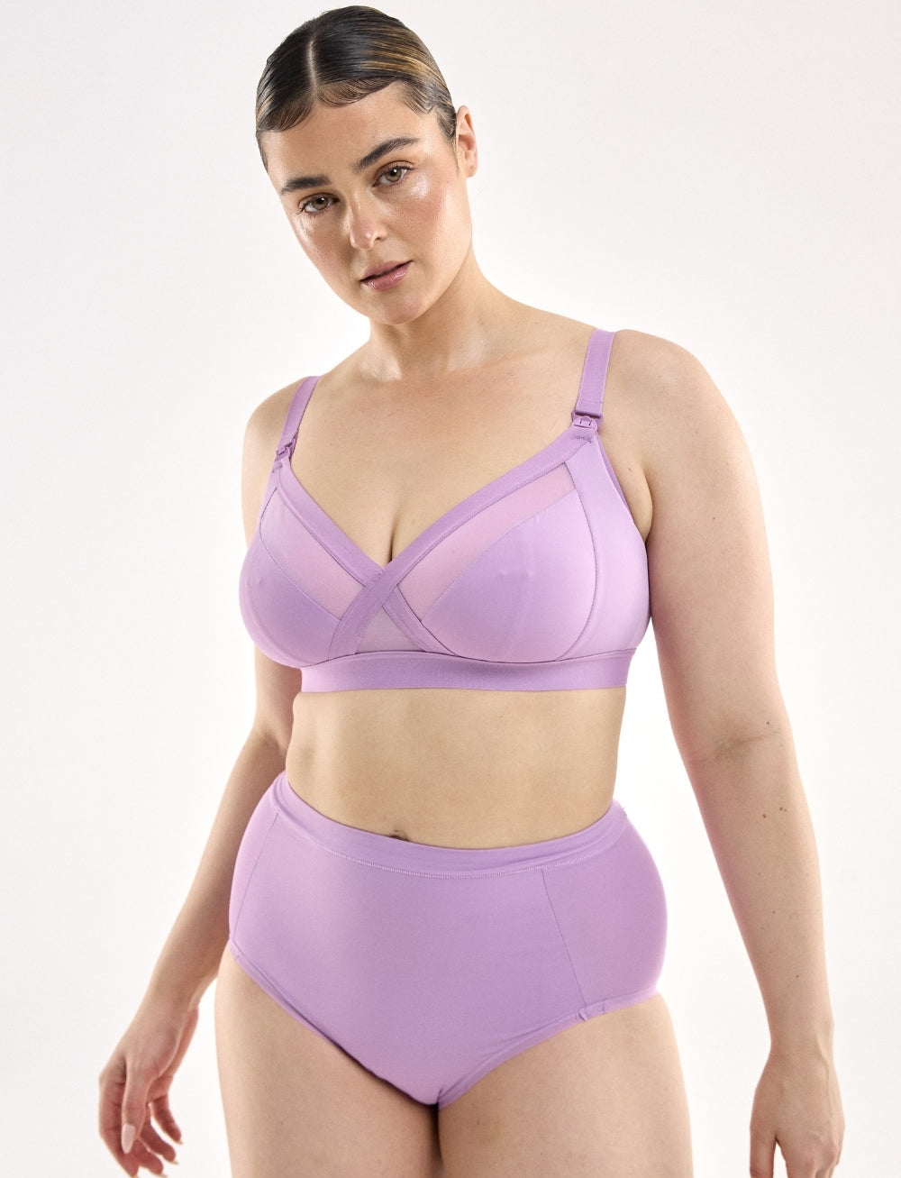 Nala Maternity Support Wirefree Bralette Acai Bowl