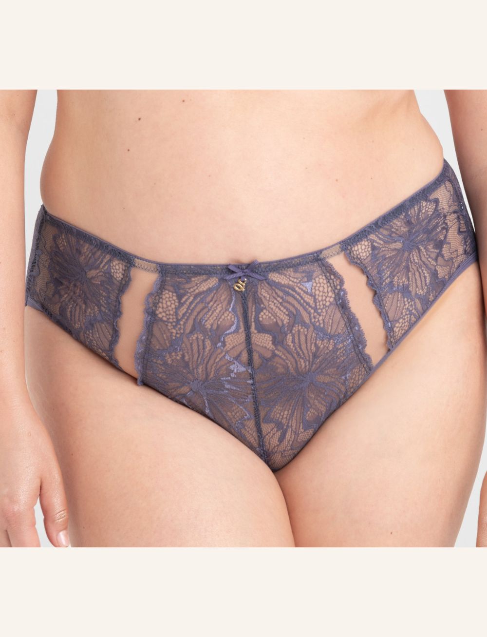 Samanta Mila Midi Brief Anthracite