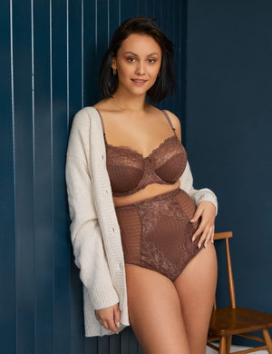 Panache Bra - Basics Panache Envy Full Cup Bra Chestnut