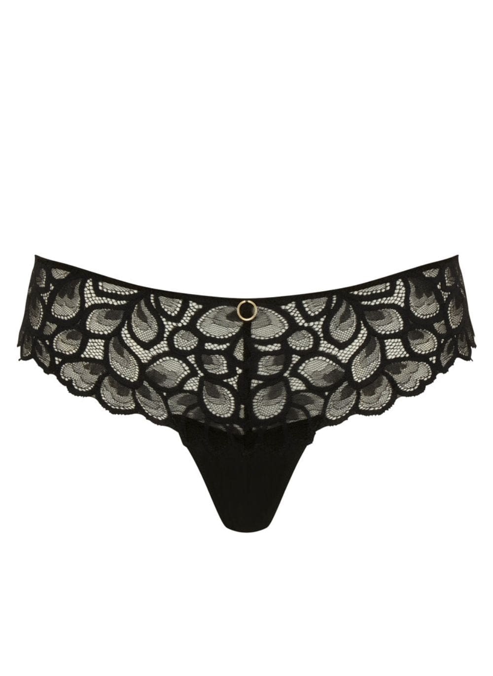 Panache Lingerie - Bottom - Thong Panache Allure Thong Black/Latte