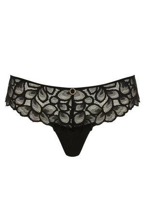 Panache Lingerie - Bottom - Thong Panache Allure Thong Black/Latte