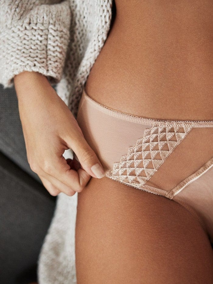 Panache Lingerie - Brief Panache Asher Brazilian Brief Latte