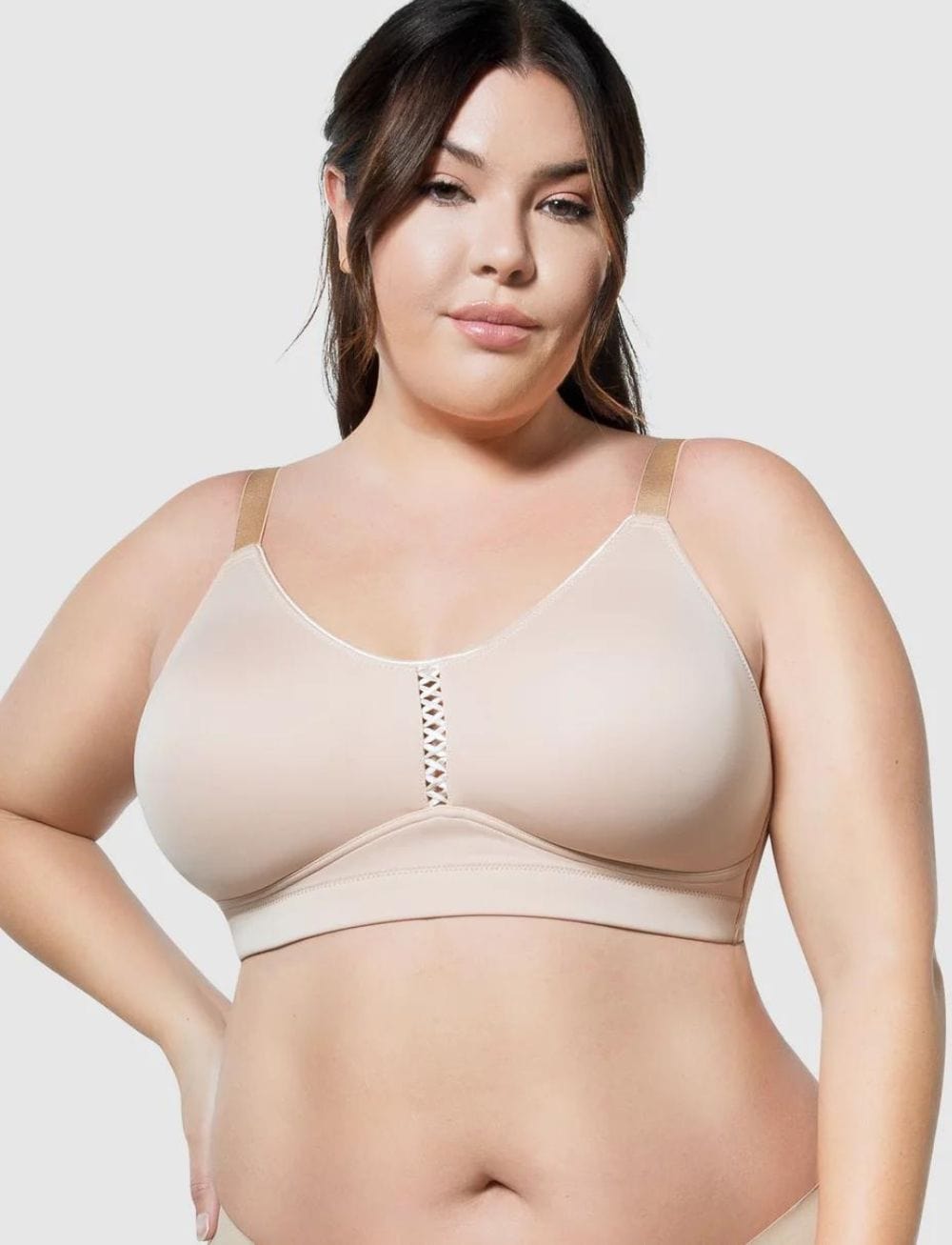 Parfait Wirefree Parfait Erika Full Bust Seamless Wirefree Bra Bare