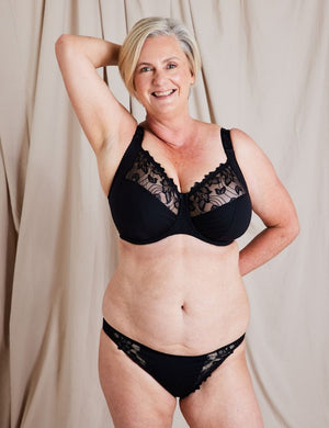 Prima Donna Bra - Luxe Prima Donna Deauville Full Cup Bra Black