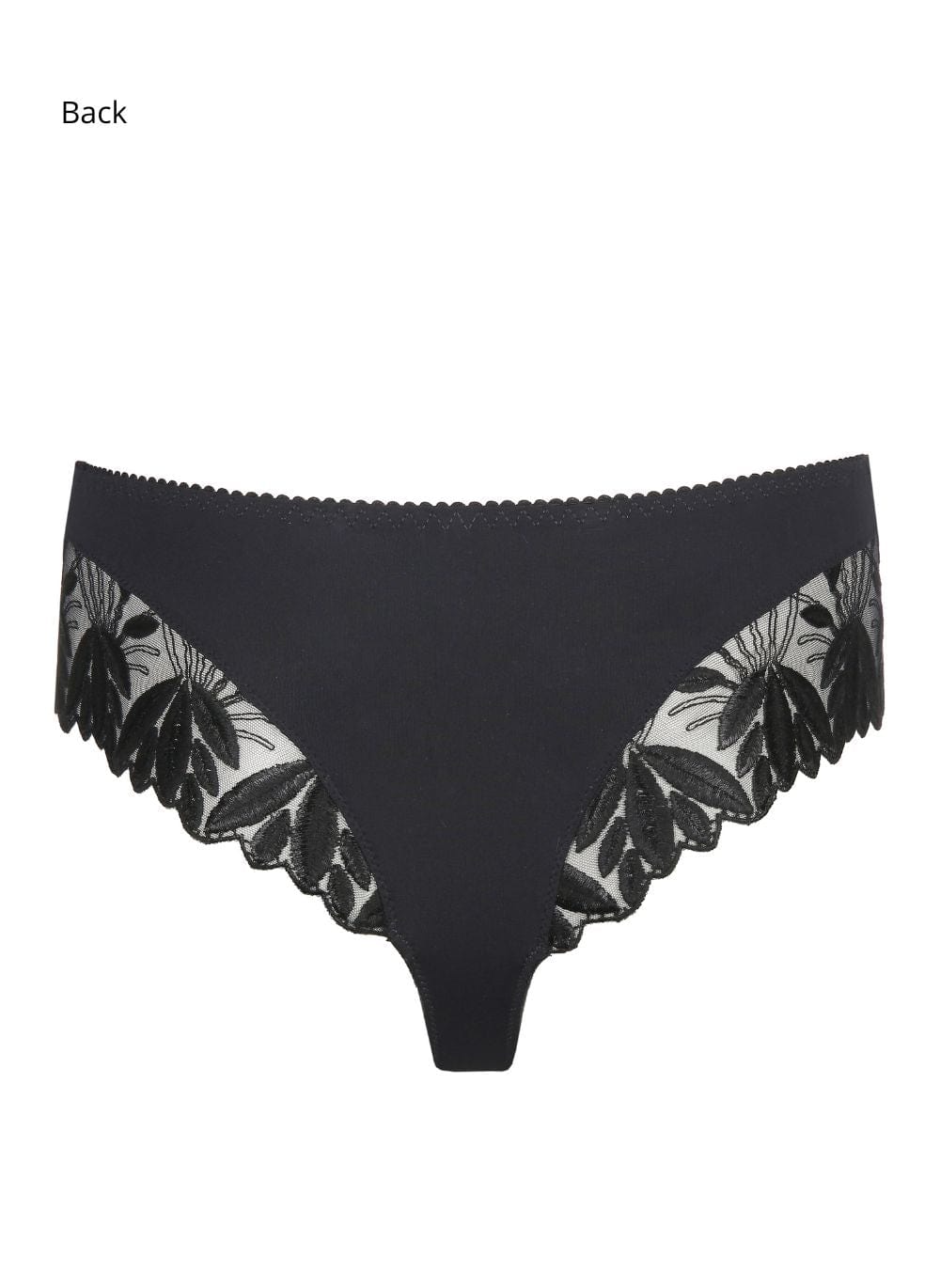 Prima Donna Lingerie - Bottom - Thong Prima Donna Orlando Luxury Thong Charcoal