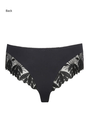 Prima Donna Lingerie - Bottom - Thong Prima Donna Orlando Luxury Thong Charcoal