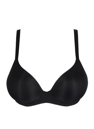 Prima Donna Lingerie - Moulded - Seamless Prima Donna Figuras Spacer Plunge Bra Charcoal