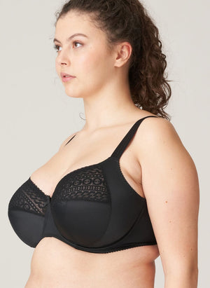 Prima Donna Lingerie - Non-Moulded Prima Donna Montara Full Cup Bra (AU H-K Cup) Black