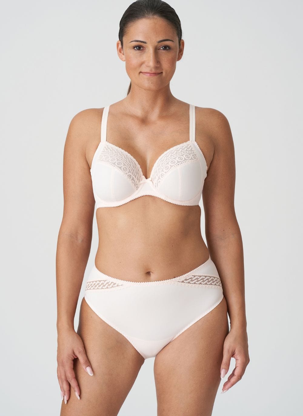 Prima Donna Lingerie - Non-Moulded Prima Donna Montara Plunge Bra Crystal Pink