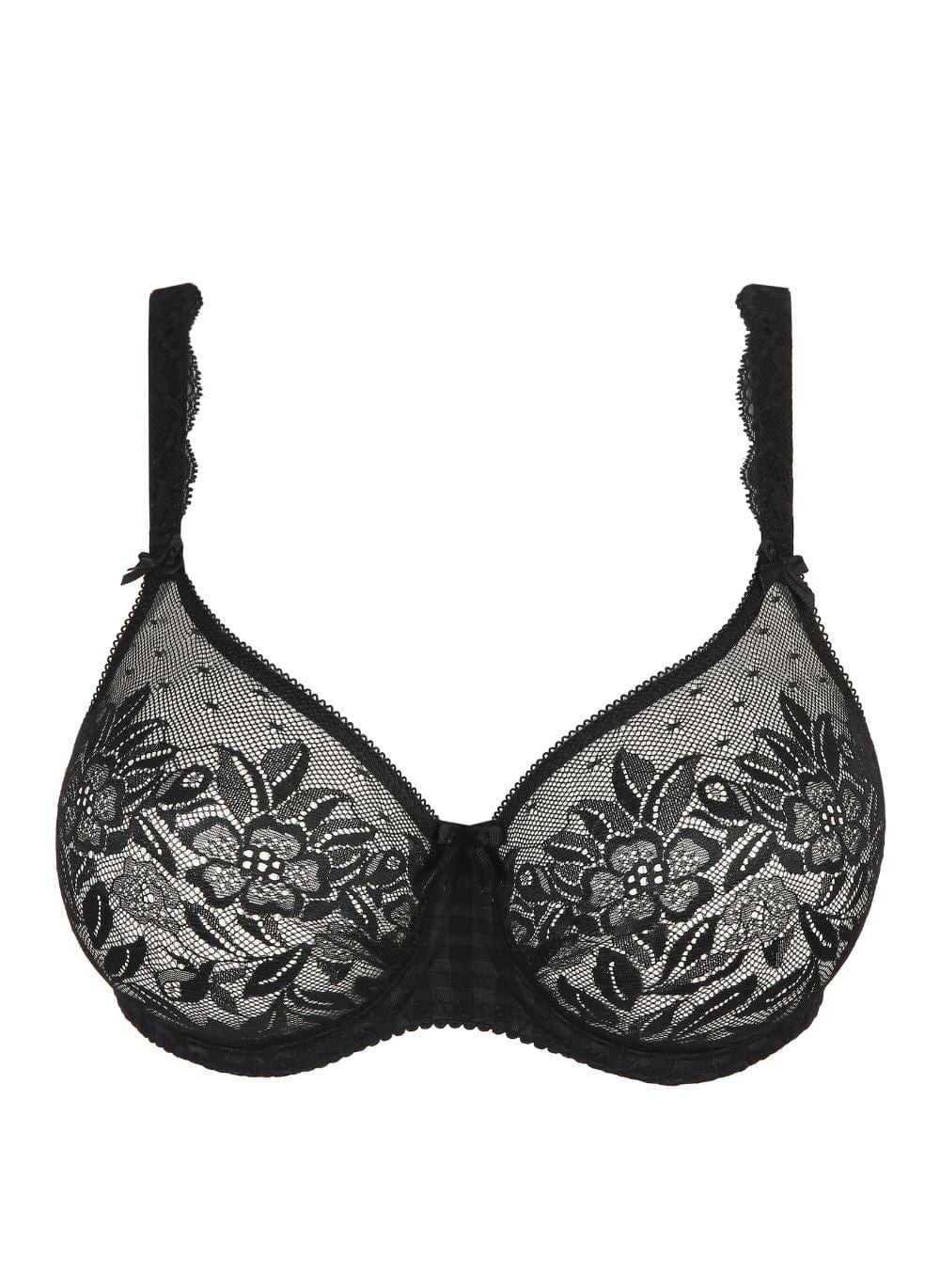 Prima Donna Lingerie - Non-Moulded - Seamless Prima Donna Madison Non Padded Full Cup Seamless Bra Black