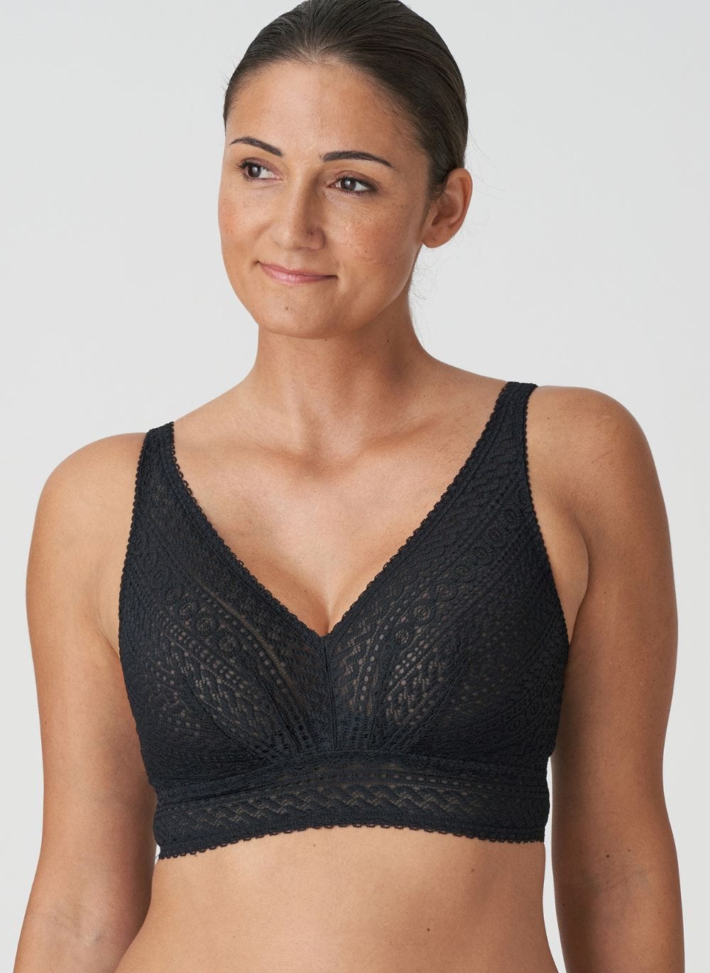 Prima Donna Lingerie - Wirefree Prima Donna Montara Full Cup Wirefree Bra Black