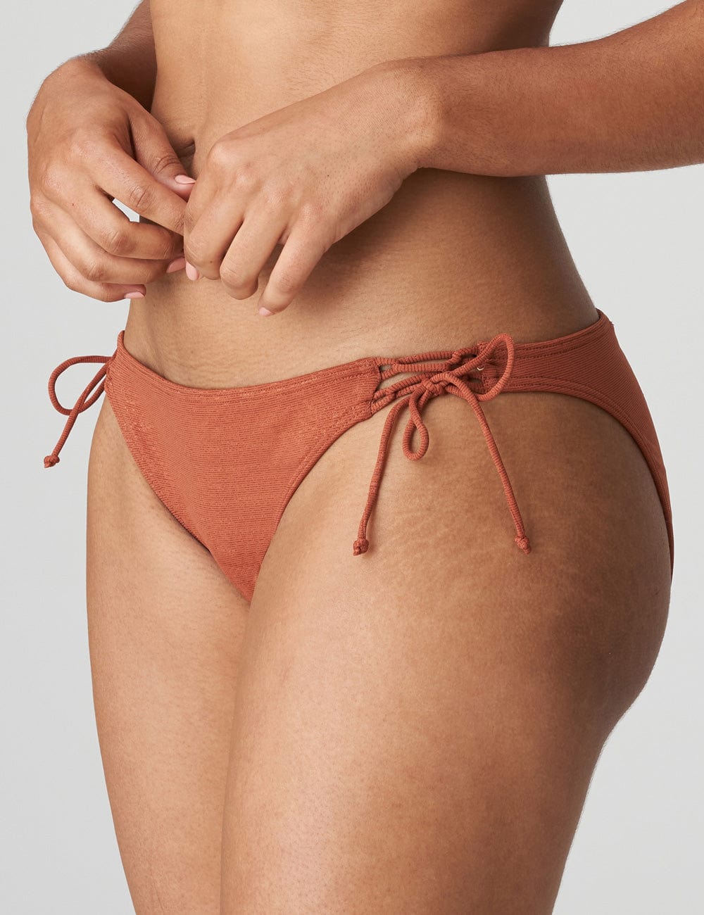 Prima Donna Swimwear - Brief Prima Donna Manuia Waist Ropes Bikini Brief Burnt Amber