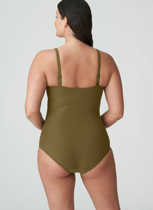 Prima Donna Swimwear - Swimsuit Prima Donna Sahara Control Swimsuit Olive