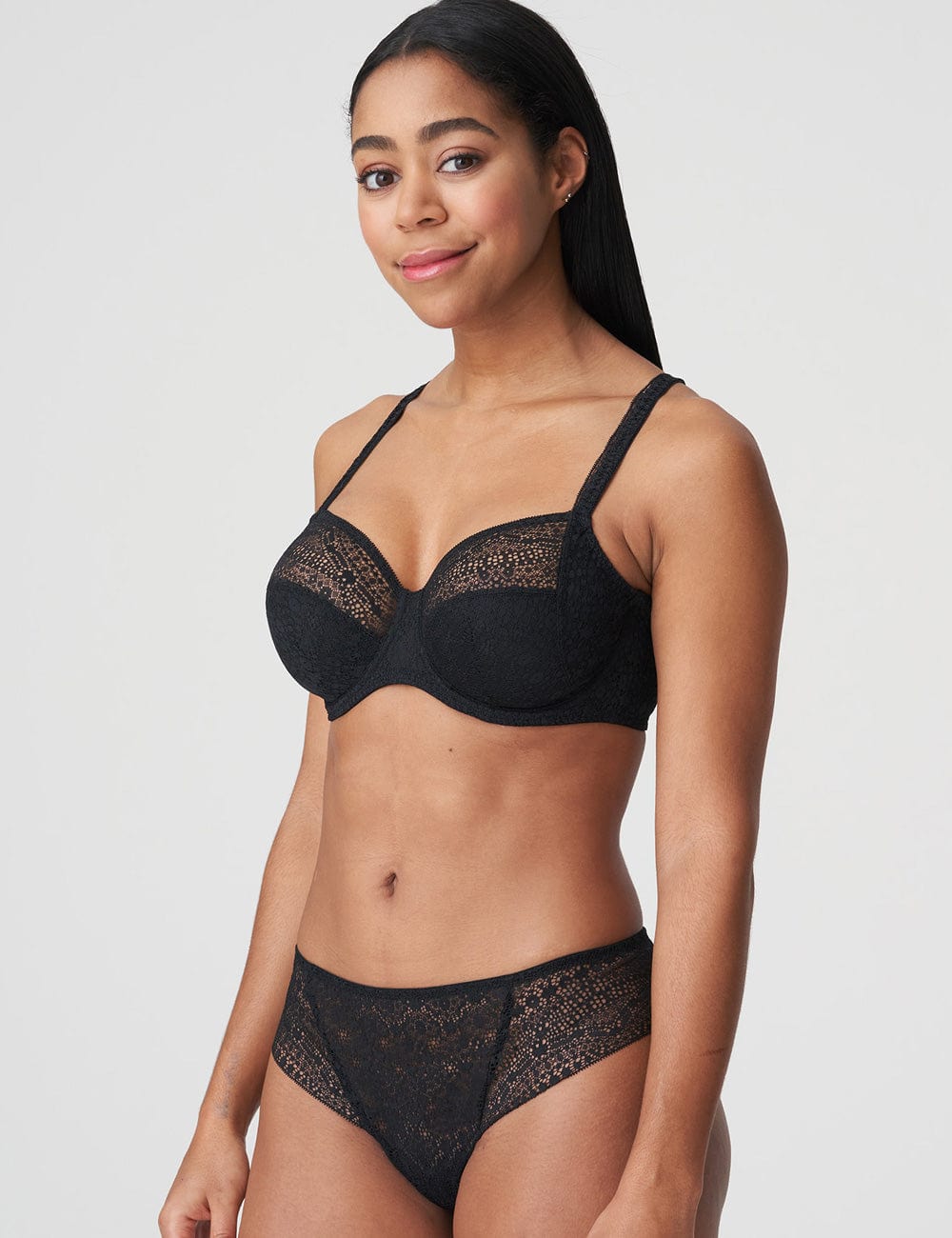 Prima Donna Twist Bra - Luxe Prima Donna Twist Epirus Full Cup Bra Black