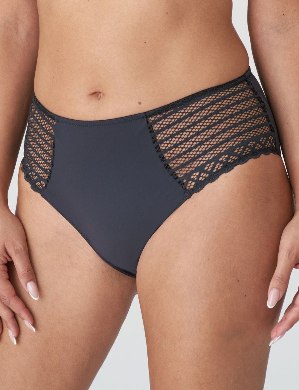 Prima Donna Twist Lingerie - Bottom - Full Brief Prima Donna Twist East End Full Briefs Charcoal