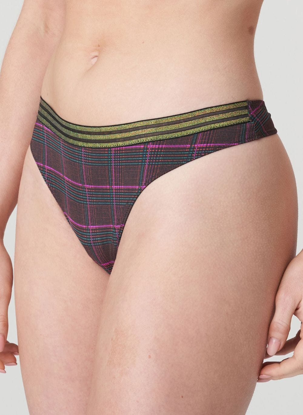 Prima Donna Twist Lingerie - Bottom - Thong Prima Donna Twist Princes Bay Thong Italian Check