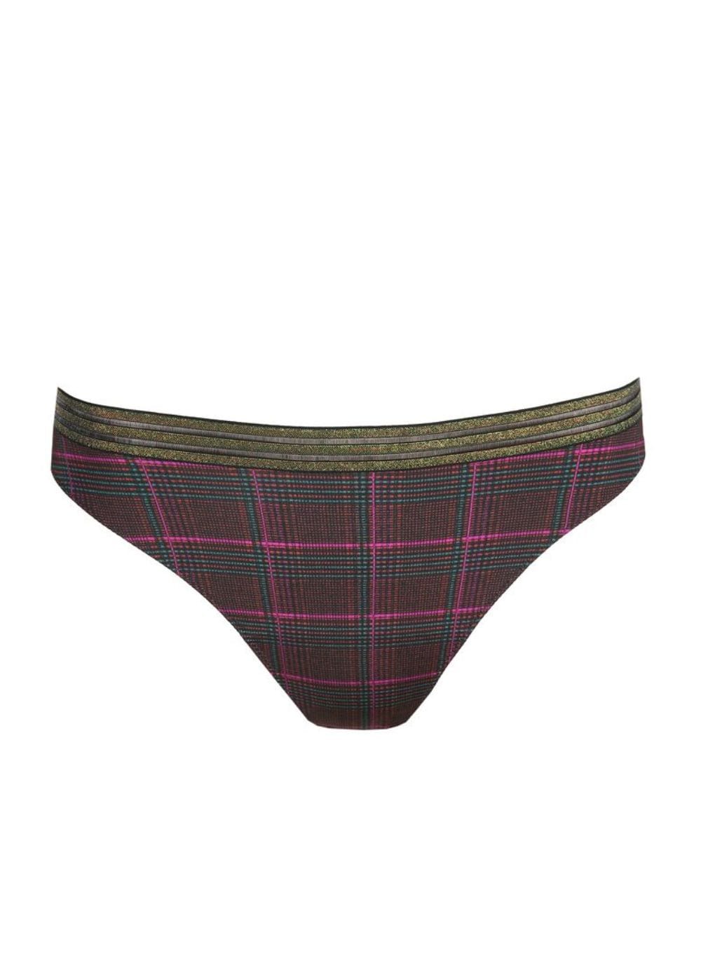 Prima Donna Twist Lingerie - Bottom - Thong Prima Donna Twist Princes Bay Thong Italian Check