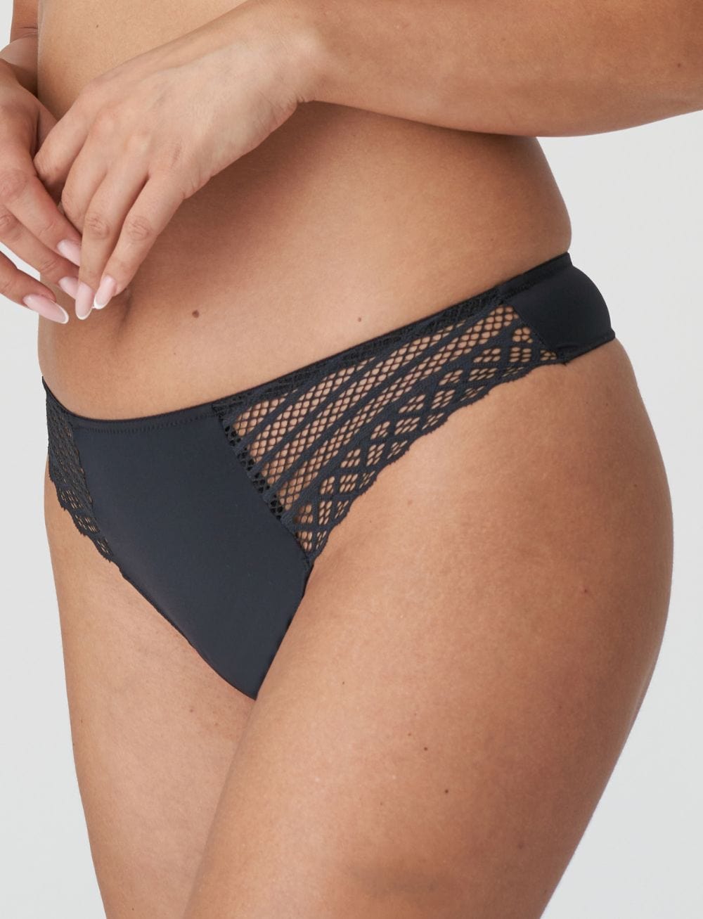 Prima Donna Twist Lingerie - Brief Prima Donna Twist East End Thong Charcoal