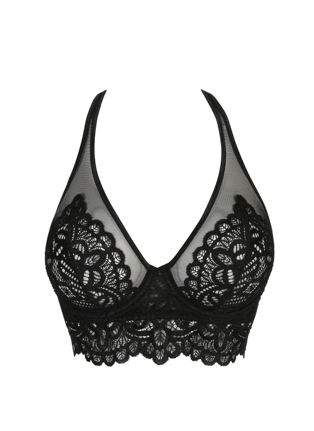 Prima Donna Twist Lingerie - Non-Moulded Prima Donna Twist First Night Triangle Bralette Black