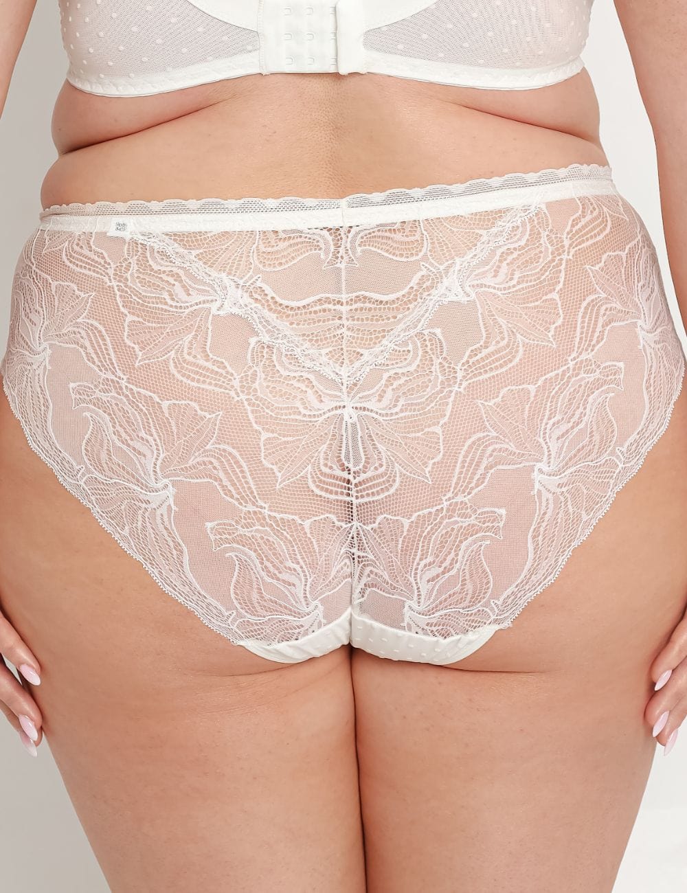 Samanta Lingerie - Brief Samanta Nyks Midi Brief Pearl