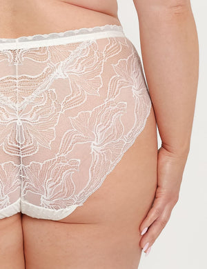 Samanta Lingerie - Brief Samanta Nyks Midi Brief Pearl