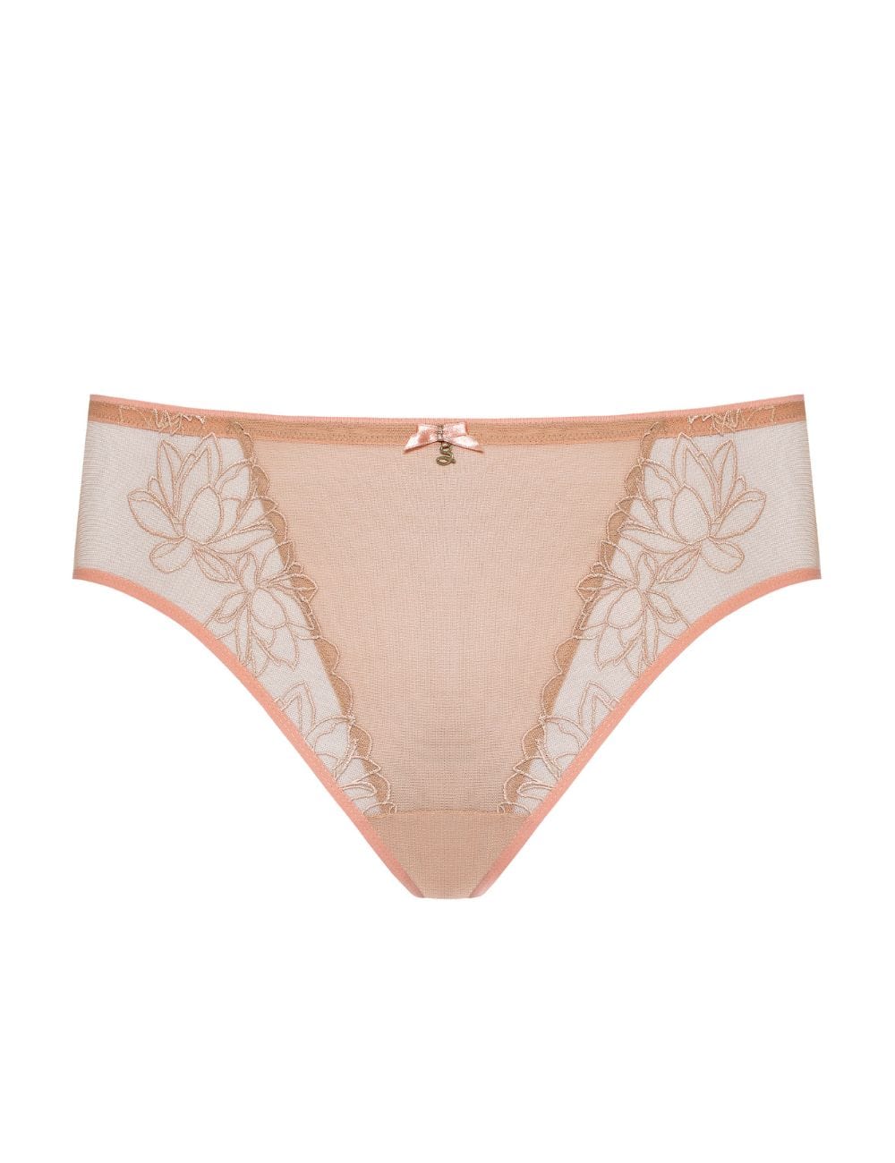 Samanta Lingerie - Brief Samanta Paloma Midi Brief Cappucino