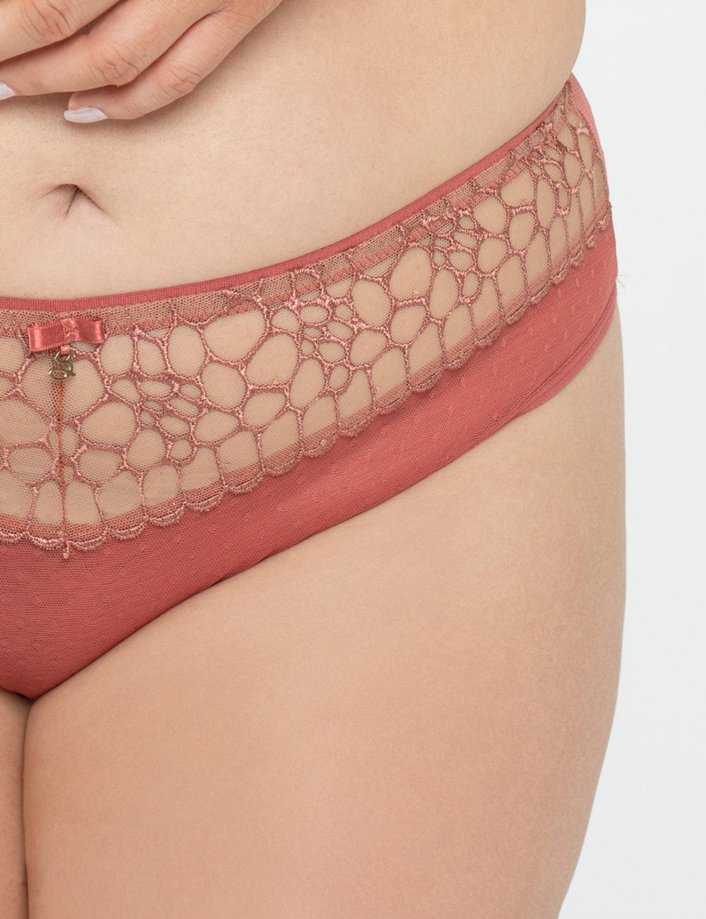 Samanta Lingerie - Brief Samanta Stella Midi Brief Rosy