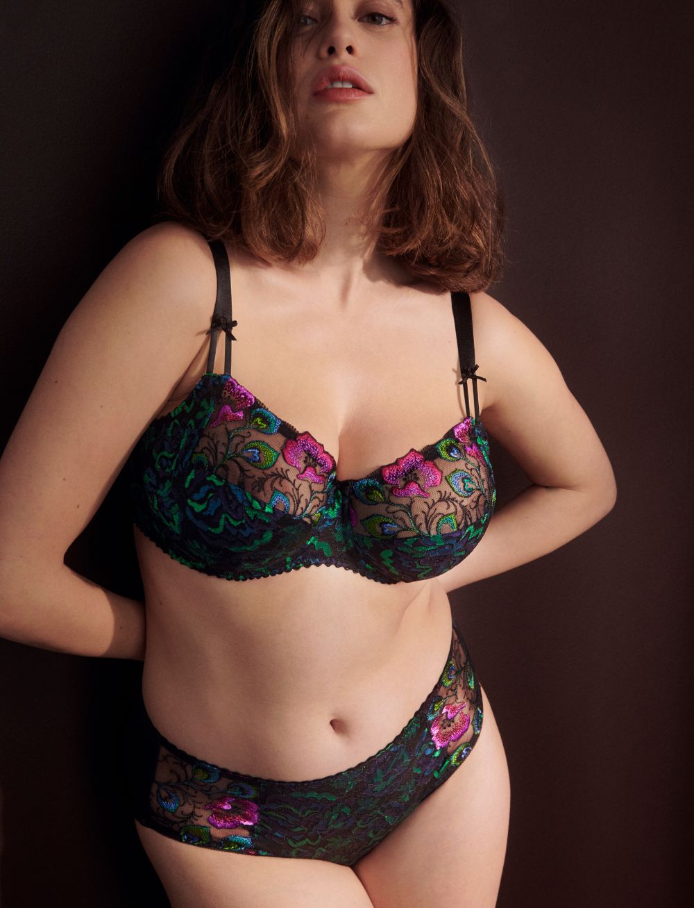 Primadonna San Angel Full Cup Bra Peacock Feather