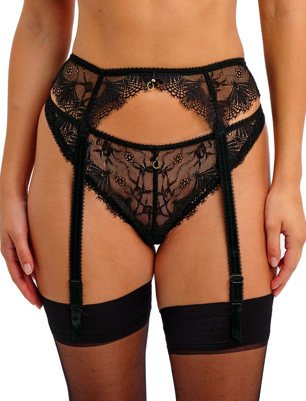 Freya Fascinate Suspender Black
