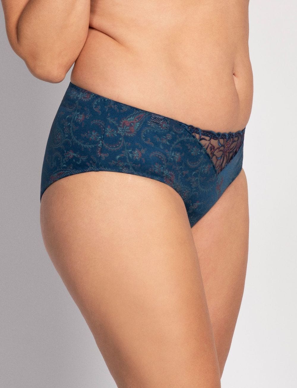 Ulla Lingerie - Bottom - Brief Ulla Zoe Briefs Oriental Blue