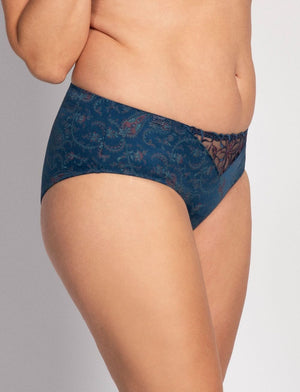 Ulla Lingerie - Bottom - Brief Ulla Zoe Briefs Oriental Blue