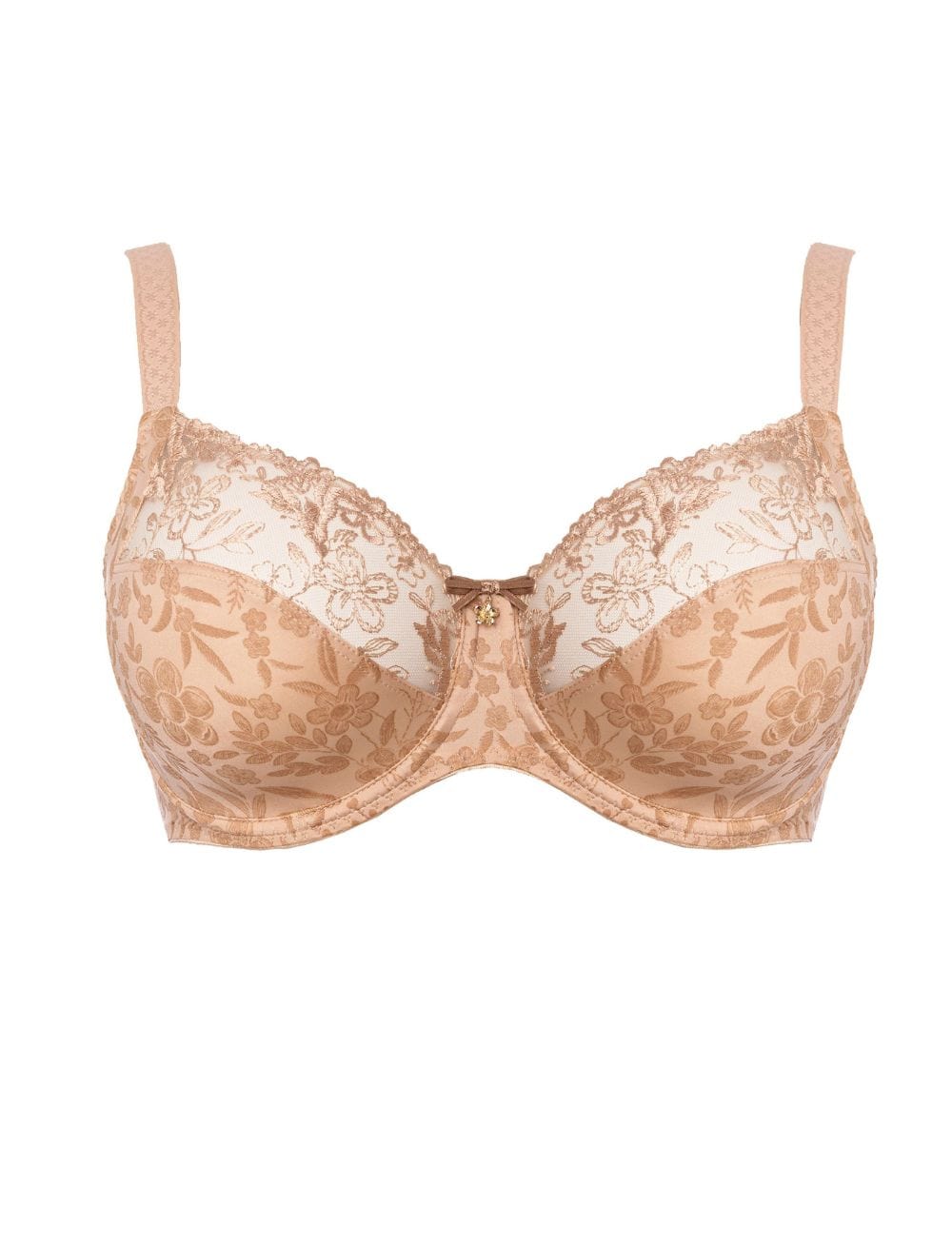Ulla Lingerie - Non-Moulded Ulla Jasmin Underwired Bra Cinnamon